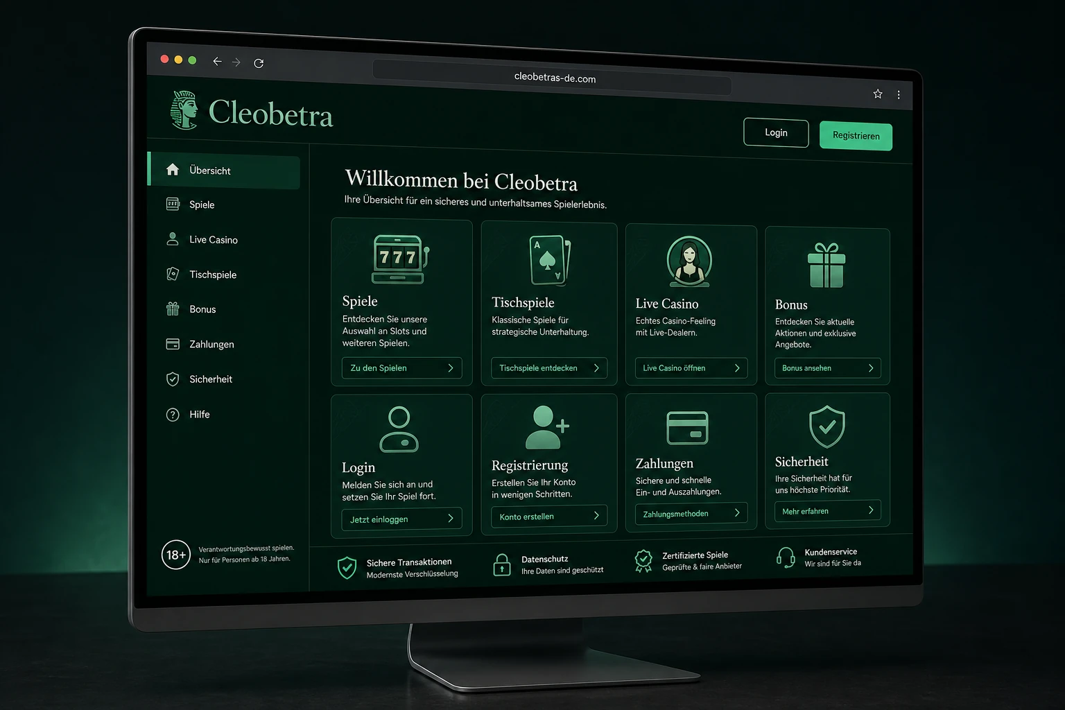 Cleobetra Casino im Überblick